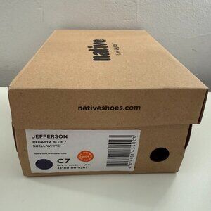 Toddler Boys Native Shoes - Navy Size C7